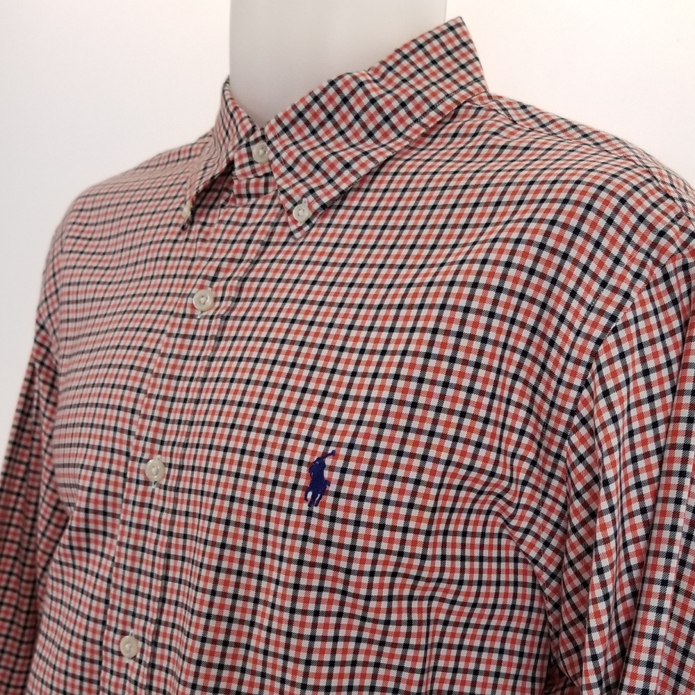"SOLD ONLINE" POLO Purple PONY Ralph Lauren Plaid - Picture 3 of 7